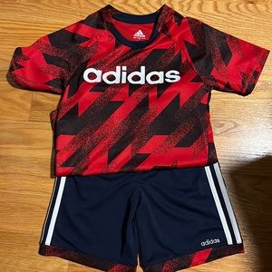 Brand new Adidas short set size 7